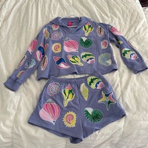 Queen of Sparkles Seashell Set!!! Top is Large, Bottoms are Medium!
